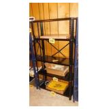 Metal 5 shelf shelving unit, 30' x 12' x 59'