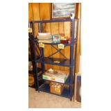 Metal 5 shelf shelving unit, 30' x 12' x 59'