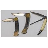 3 pocket knives: Schrade - Buck - Imperial 2