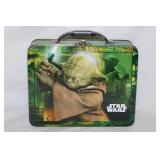Star Wars Yoda embossed tin tote lunch box,
