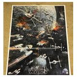 1977 Star Wars soundtrack promo movie poster by