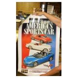 6 Corvette posters