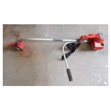 Homelite curved shaft weed trimmer w/ metal brush