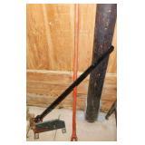 Railroad RR spike puller bar 59" long - Elephant