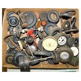 Toy truck, car & tractor tire wheels