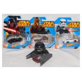 New Hot Wheels Star Wars cars on cards: