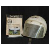 Motorcycle & car ephemera:  Open-face AFX helmet