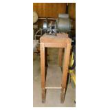 Powr-Kraft double grinder w/ electric motor on