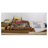 90+ vintage jars Testor & Floquil Railroad Colors