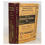1961 Champaign Urbana Illinois Directory Book -