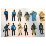 12 Star Wars action figure toys:  Han Solo - Ewok