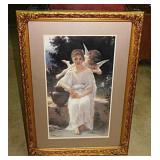 1889 Whisperings of Love print by William Adolphe