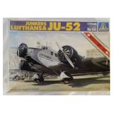 5 airplane model kits in boxes:  Hasegawa - Yodel