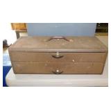 Kennedy 2 drawer machinist tool box w/ files