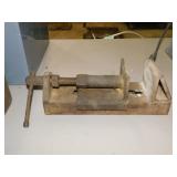 4" wide machinist vise,  14.5" long
