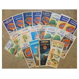 20 vintage Gulf Oil gas station road maps