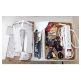 2 surge protector outlet strips - Pill cutter -