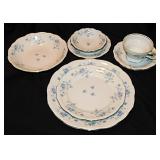 Johann Haviland Blue Garland dinnerware for 4: