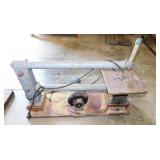 Vintage Delta 24" scroll saw, as is