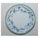 F.J. Emery Blue Thorn England transferware