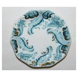 Argyle England gilded porcelain butter pat