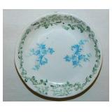 Rare Wood & Son England teal & green transferware