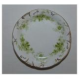 Alfred Meakin England green floral transferware