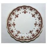 Brown Fleur-de-lis Spode Copeland England