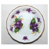 Spring Violets Royal Chelsea England bone china