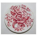 Peony Booths England transferware butter pat