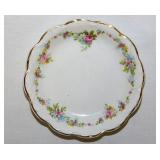 Johnson Bros. England gilded floral porcelain