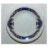 Arlane Mayer China chunky cobalt floral ironstone