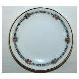 Z.S. & Co. Bavaria Greek Key Pink Roses