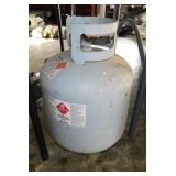 Steel propane cylinder tank, 18"