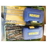 Irwin drill bits & more