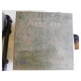 Mid Century metal Medical Supply Co. military