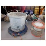 Galvanized minnow bucket - Cricket cage - Fish