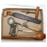 Antique & vintage primitive household items:
