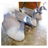3 goose geese hunting decoys