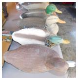 4 duck hunting decoys