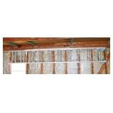 Keller aluminum extension ladder