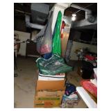 Christmas lights & decorations: 8 tree lights,