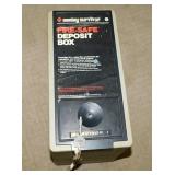 Sentry Survivor Fire Safe Deposit Box w/ key