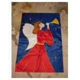 Christmas towels & ribbon - Decorative snowmen -