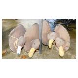 4 duck hunting decoys
