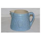 Whitehall Pottery lattice & grape cluster crock