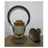 Antique railroad signal lantern - 1930