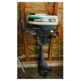 1979 Sears Gamefisher 7.5 hp outboard boat motor