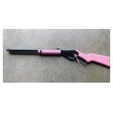 Daisy model 1998 pink BB rifle gun, works
