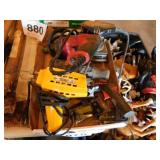 Skil corded drill - Craftsman palm sander - Heat